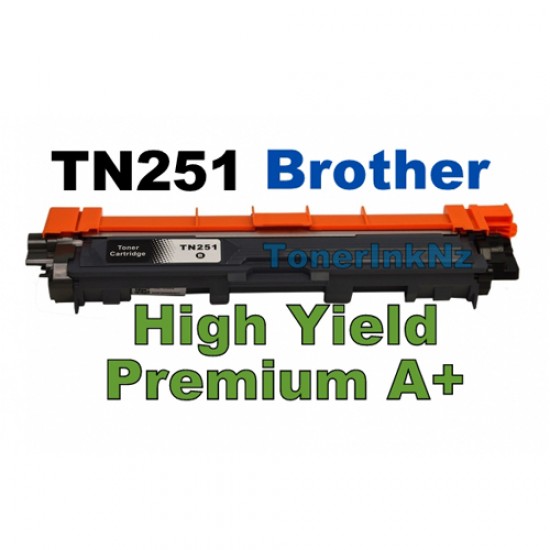 Brother TN251BK Black High Yield Toner Cartridge