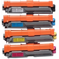 Brother TN251 TN255 Full Set B+C+M+Y Toner Cartridge