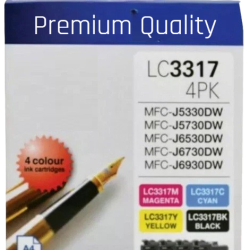 Brother LC3317 Full Set Ink Cartridge Tonerink brand