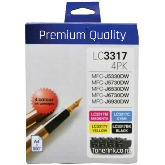 Brother LC3317 Full Set Ink Cartridge Tonerink brand