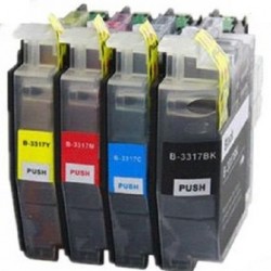 Brother LC3317 Full Set Ink Cartridge Tonerink brand