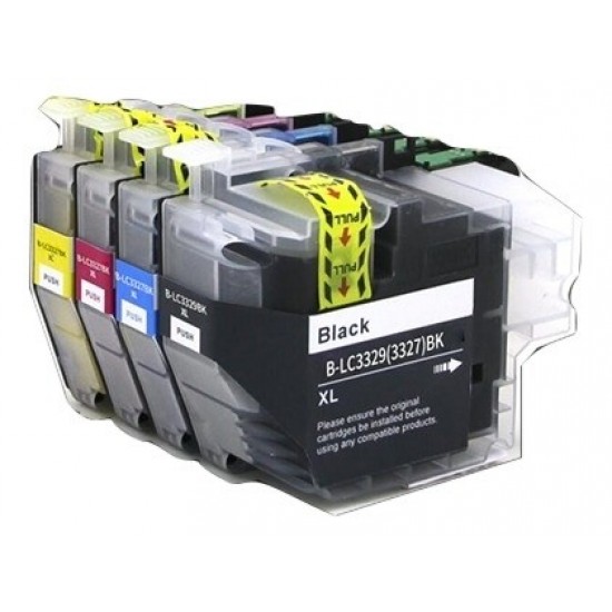 Compatible Brother LC3329XL Ink Cartridge Black or Colour 