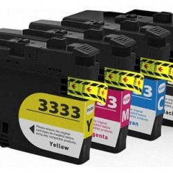 Brother LC3333 ink cartridge for MFCJ1300DW DCPJ1100DW Tonerink Brand Compatible