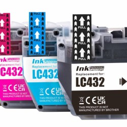 Brother LC432XL Ink Cartridge Yield 3000 Pages for Brother MFCJ5340DW, MFCJ5740DW,MFCJ6540DW, MFCJ6740DW, MFCJ6940DW Compatible 