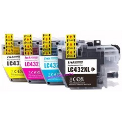 Brother LC432XL Ink Cartridge Yield 3000 Pages for Brother MFCJ5340DW, MFCJ5740DW,MFCJ6540DW, MFCJ6740DW, MFCJ6940DW Compatible 