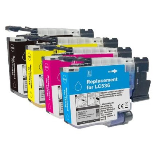 Brother LC536 ink cartridge compatible