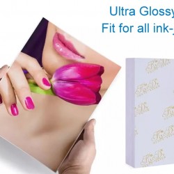 Glossy Photo Paper 100Sheets 4R/A6/4x6