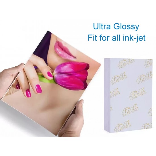 Glossy Photo Paper 20 Sheets-5x7 / 5R Glossy 230g
