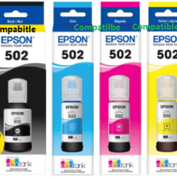Tonerink Brand T502 ink refill for Epson ecotank