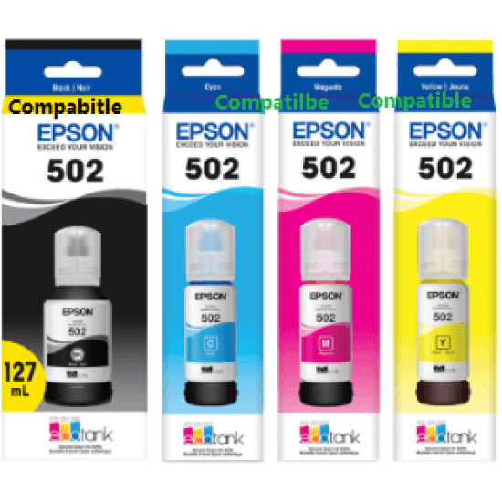 Buy Epson T502 ink refill for Epson ecotank