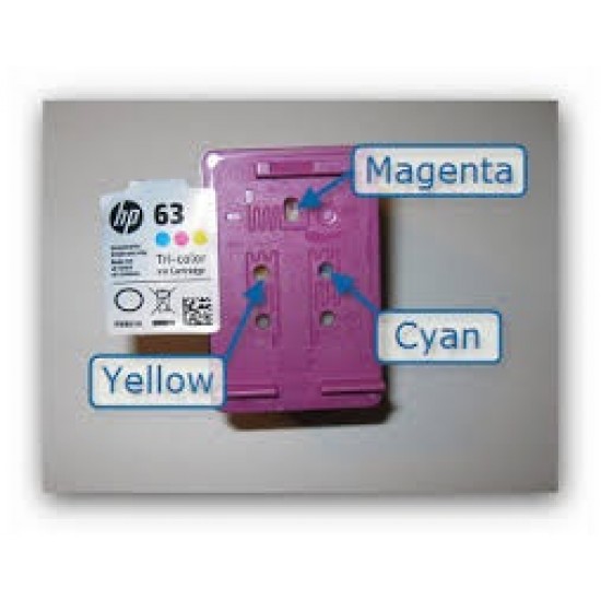 hp 63 colour ink