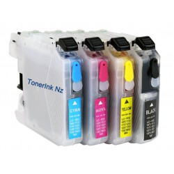 Brother LC133 Refillable ink Cartridge with auto reset chips