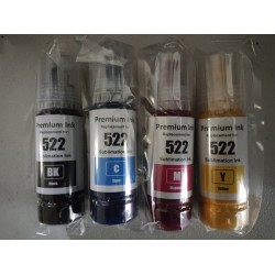 Epson 522 / 502 sublimation ink refill for Epson ecotank Tonerink Brand