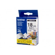 Compatible Brother 18mm Black Text On White Tape - 8 metres  TZE241