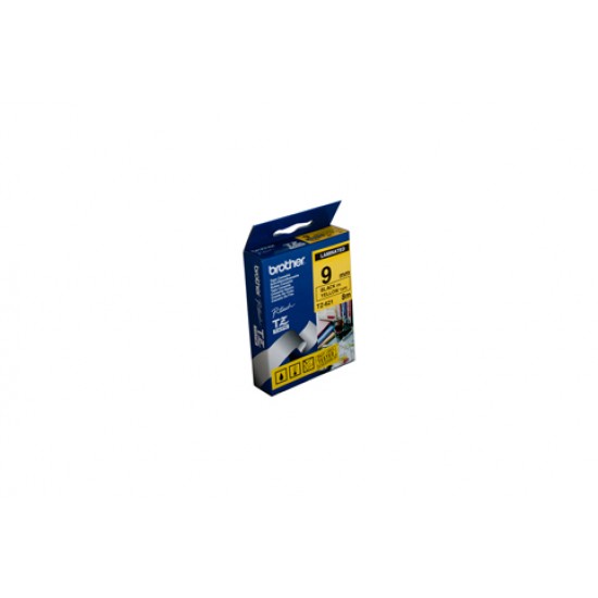 Brother 9mm Black Text On Yellow Tape - 8 metres Tonerink Brand Tonerink Brand Brother 9mm Black Text On Yellow Tape - 8 metres Tonerink Brand Tonerink Brand