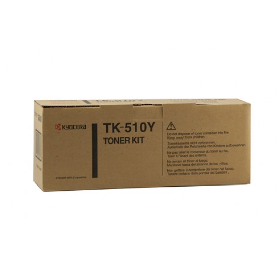 Kyocera FS-C5020N / 5025N / 5030N Yellow Toner Cartridge - 8,000 pages