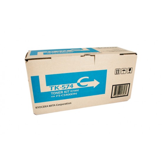 Kyocera FS-C5400DN Cyan Toner Cartridge - 12,000 pages Kyocera FS-C5400DN Cyan Toner Cartridge - 12,000 pages