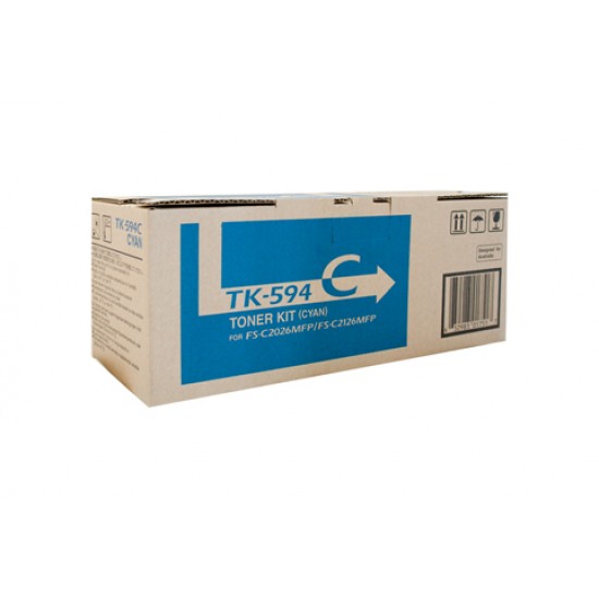 Kyocera FS-C2126MFP / 2026MFP Cyan Toner Cartridge - 5,000 pages