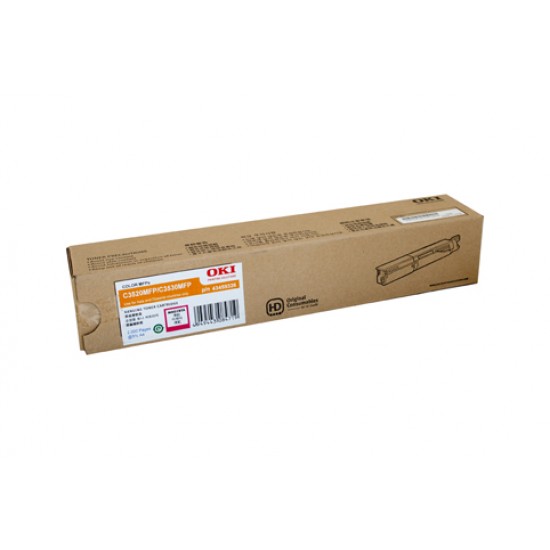 Oki C3530MFP Magenta Toner Cartridge - 2,000 pages Oki C3530MFP Magenta Toner Cartridge - 2,000 pages