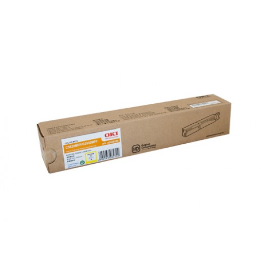 Oki C3530MFP Yellow Toner Cartridge - 2,000 pages Oki C3530MFP Yellow Toner Cartridge - 2,000 pages