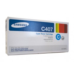 Samsung CLP-325 / CLX-3185 / CLX-3180 Cyan Toner Cartridge - 1,000 pages @ 5%