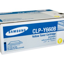 Samsung CLP-610 / CLP-660 / CLX-6210FX Yellow Toner Cartridge - 5,000 pages @ 5%