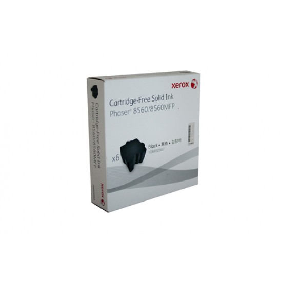 Xerox Phaser 8560 / 8560MFP Black Ink Sticks - 6 Pack - 6,800 pages Xerox Phaser 8560 / 8560MFP Black Ink Sticks - 6 Pack - 6,800 pages