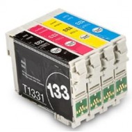 EPSON 133 Ink T133 XL Ink Cart Comp. full set