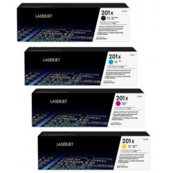  Compatible HP 201X CF400X CF401X CF402X CF403X Toner Cartridge
