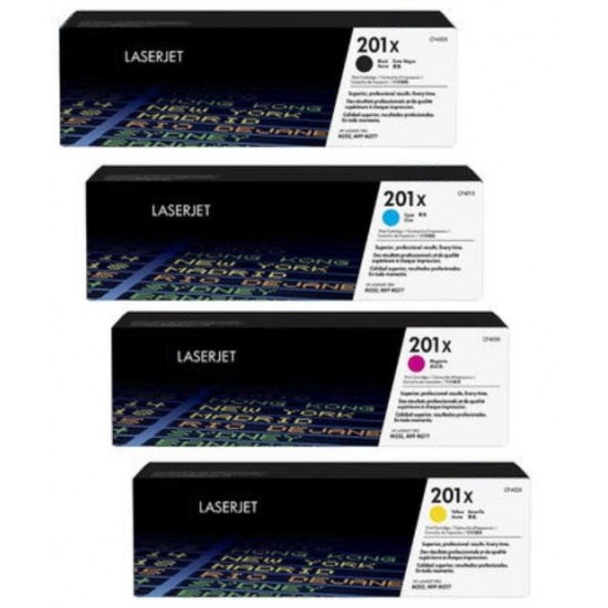 Compatible HP 201X CF400X CF401X CF402X CF403X Toner Cartridge Compatible HP 201X CF400X CF401X CF402X CF403X Toner Cartridge