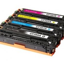 Compatible HP M476dw Toner Cartridge 312A CF380A+CF381A+CF382A+CF383A FullSet