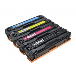 Compatible HP 410A CF410A+CF411A+CF412A+CF413A Full Set Toner Cartridge