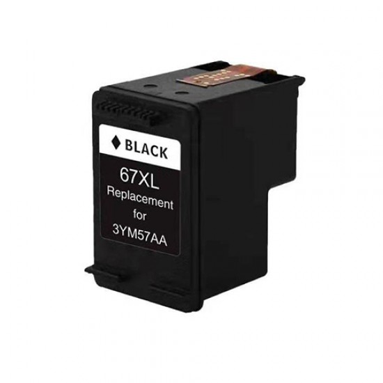 HP 67XL Black or TriColour Ink Cartridge High Yield Compatible HP 67XL Black or TriColour Ink Cartridge High Yield Compatible