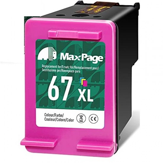 HP 67XL Black or TriColour Ink Cartridge High Yield Compatible HP 67XL Black or TriColour Ink Cartridge High Yield Compatible