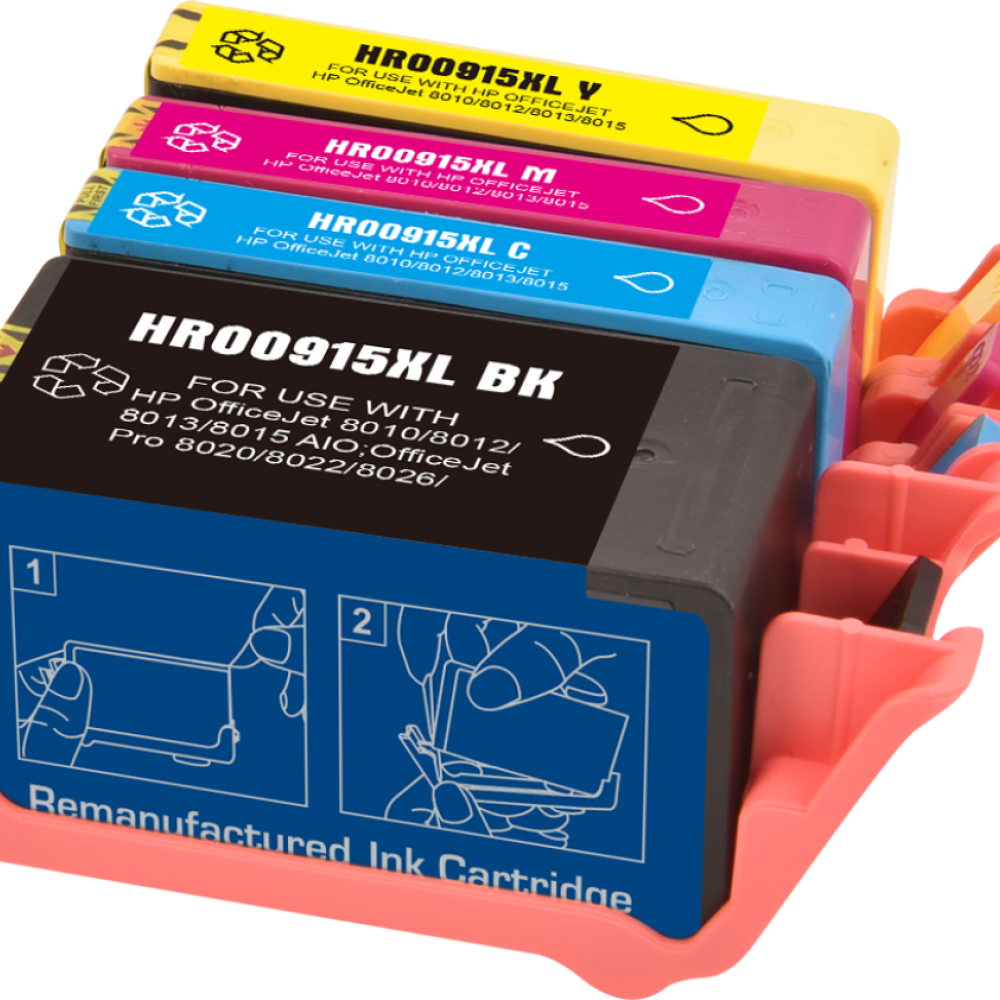 Compatible HP 915XL Black Ink Cartridge 3YM22AA High Yield