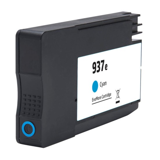 HP 937e Cyan Ink Cartridge Tonerink Brand HP 937e Cyan Ink Cartridge Tonerink Brand