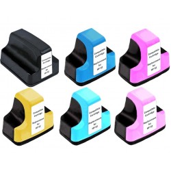 HP 02 XL Ink Cartridge Compatible x6