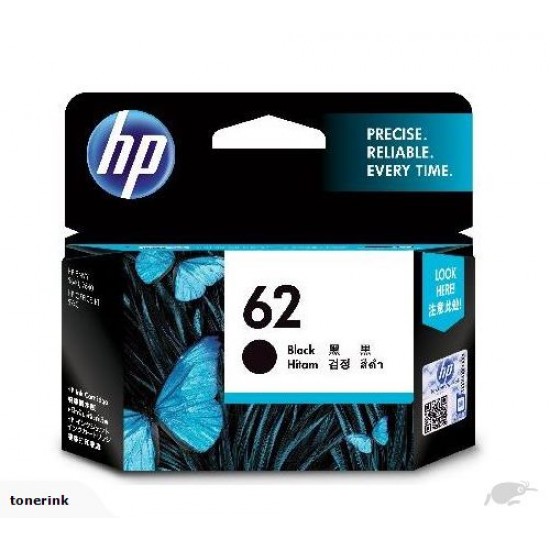 Genuine HP 62 Black Ink Cartridge