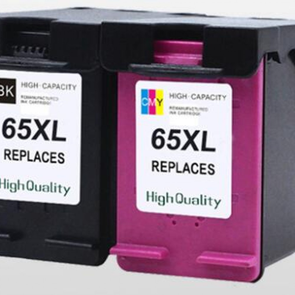 Hp 65xl Hp 65 Xl Black Or Tricolour Ink Cartridge High Yield