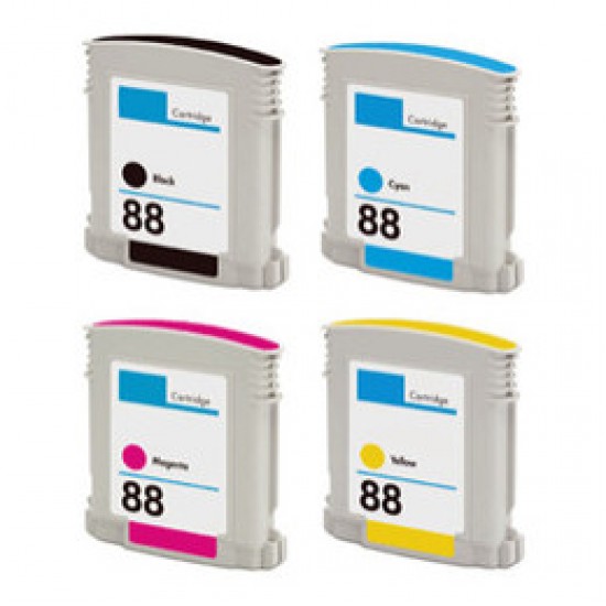 HP 88XL BK/Color 69/28ml Ink Cartridge Co.