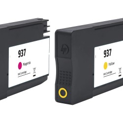 HP 937 Full Set Ink Cartridge Tonerink Brand Last Chips HP+