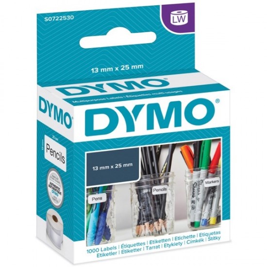 Dymo LabelWriter Multi Purpose Labels 11353 13x25mm Tonerink brand Dymo LabelWriter Multi Purpose Labels 11353 13x25mm Tonerink brand