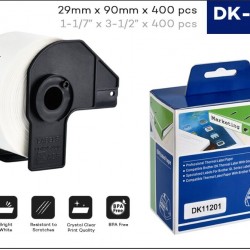 Compatible Brother DK11201 Label 29mm x 90mm - 400 per roll Tonerink Brand