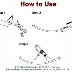 Compatible Brother HSe251 Labelling Tape