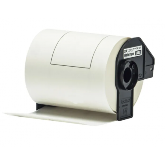 Compatible Brother DK11247 Black on White 103mm x 164mm 180 Labels 